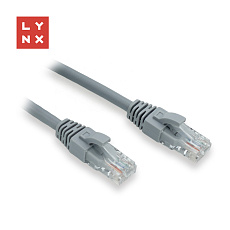 LYNX UTP patch kabel Cat6, PVC, 15m, šedý LYNX UTP patch kabel Cat6, PVC, 15m, šedý