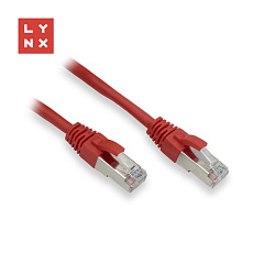 LYNX FTP patch kabel Cat5e PVC, CCA, 0,5m, červený (balení obsahuje 10ks) LYNX FTP patch kabel Cat5e PVC, CCA, 0,5m, červený (balení obsahuje 10ks)