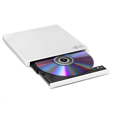 BAZAR - HITACHI LG - externí mechanika DVD-W/CD-RW/DVD±R/±RW/RAM GP60NW60, Slim, White, box+SW - Poškozený obal (Komplet BAZAR - HITACHI LG - externí mechanika DVD-W/CD-RW/DVD±R/±RW/RAM GP60NW60, Slim, White, box+SW - Poškozený obal (Komplet