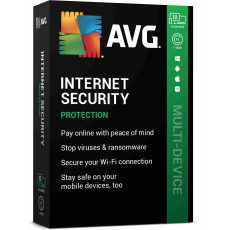 _Nová Licence AVG Internet Security (Multi-Device, max. 10 připojených PC ) na 1 rok ESD