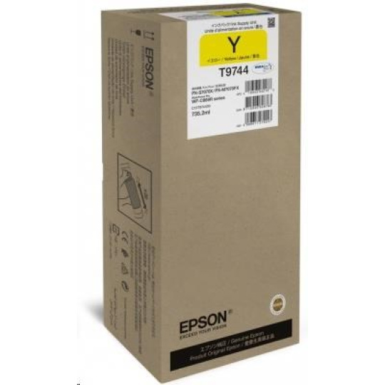 EPSON Ink bar WorkForce Pro WF-C869R Yellow XXL Ink Supply Unit 735,2 ml (84.000 str.)