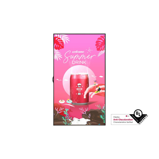 LG 55" Signage 55XS4P-B – FHD 1920×1080, 4000 cd/m2, 24/7, webOS 6.0, HDMI, DP, LAN, RS-232, Digitální rotace LG 55" Signage 55XS4P-B – FHD 1920×1080, 4000 cd/m2, 24/7, webOS 6.0, HDMI, DP, LAN, RS-232, Digitální rotace