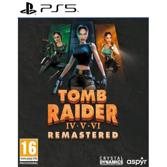 PS5 hra Tomb Raider IV-VI Remastered Starring Lara Croft PS5 hra Tomb Raider IV-VI Remastered Starring Lara Croft