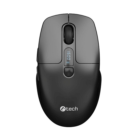 C-TECH Myš WLM-13, Bezdrátová, černá