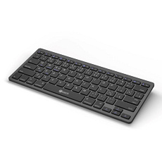 C-TECH Klávesnice KB-120S Dual mode, bezdrátová, BT5.0 + 2,4GHz, USB nano receiver, CZ/SK