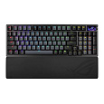 ASUS klávesnice ROG Azoth 96 HE, Mechanická, Bezdrátová, BT, RF 2.4GHz, US, černá