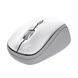 TRUST Myš YVI+, Bezdrátová, Eco, bílá - bluetooth + wifi