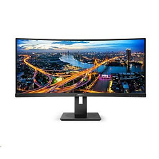 Philips MT VA LED 345B1C/00 - VA panel, 3440x1440, 2xHDMI, DP, USB, repro, nast vyska, zakriven, posk obal