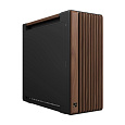 ASUS case PROART PA602 WALNUT WOOD MODERN METAL, Mid Tower, černá