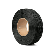 C-TECH Tisková struna (filament) ESSENTIAL LINE, PLA, černá, 1,75mm, 1kg, refill