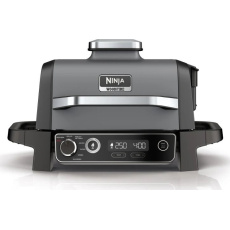 Ninja OG701DE elektrický gril, horkovzdušná fritéza a udírna, 2400W, 7 programů, černá
