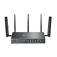 TP-Link ER706WP-4G OMADA VPN 4G+Cat6 router (AX3000,1xSFP WAN/LAN,1xGbEWAN,4xGbELAN/WAN,4xPoE+,45W,2xnanoSIM)
