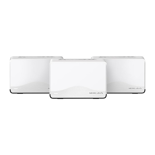 MERCUSYS Halo H27BE(3-pack) WiFi7 Mesh (BE3600,2,4GHz/5GHz,1x2,5GbELAN/WAN,2xGbELAN/WAN)
