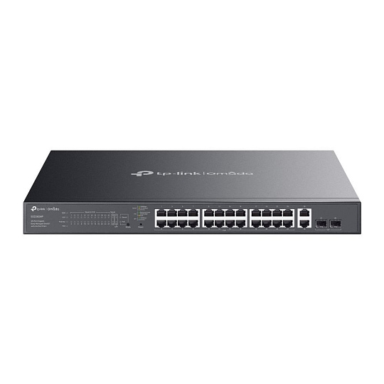 TP-Link OMADA switch ES228GMP (26xGbE,2xSFP,24xPoE+,384W)