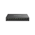 MERCUSYS switch MS110CP (8x100Mb/s,2xGbE,8xPoE+,65W,fanless)