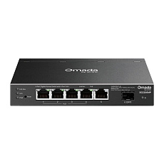 TP-Link OMADA switch SG2206MP (5xGbE,1xSFP,4xPoE+,63W,fanless)