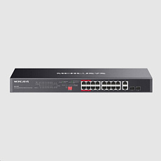 MERCUSYS switch MS120GP (16xGbE,14xPoE+,2xGbE/SFPcombo,192W)