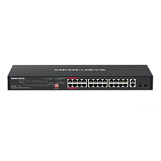 MERCUSYS switch MS128GP (24xGbE,24xPoE+,2xGbE,2xSFP,295W)