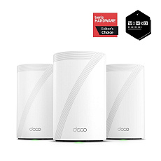 TP-Link Deco BE68(3-pack) WiFi7 Mesh(BE14000,2,4GHz/5GHz/6GHz,1x10GbELAN/WAN,1x2,5GbELAN/WAN,1xGbELAN/WAN,1xUSB3.0)