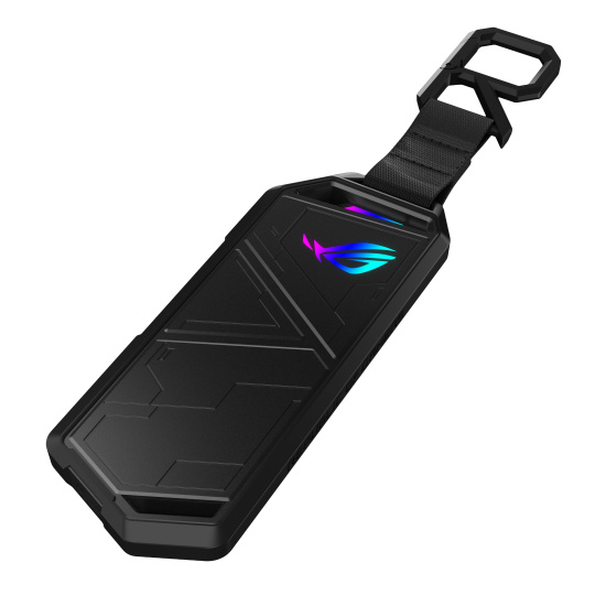 ASUS ROG STRIX ARION (ESD-S1C) SSD NVME AURA case, USB-C 3.2, M.2 NVMe SSD kovový box, délka 30-80 mm, AURA RGB