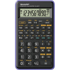 SHARP kalkulačka - EL-501T - fialová (balení box)