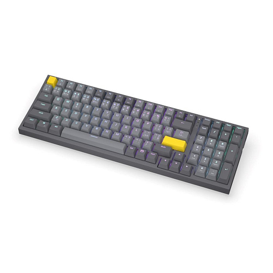 Endorfy herní klávesnice Celeris 1800, bezdrátová, yellow switch, mechanická, CZ layout, RGB