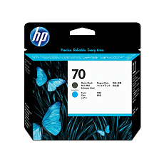 HP 70 Black matte + Cyan DJ Printhead, C9404A HP 70 Black matte + Cyan DJ Printhead, C9404A