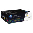 HP 305A CMY 3-pack LJ Toner Cart, CF370AM (2,600 / 2,600 / 2,600 pages)