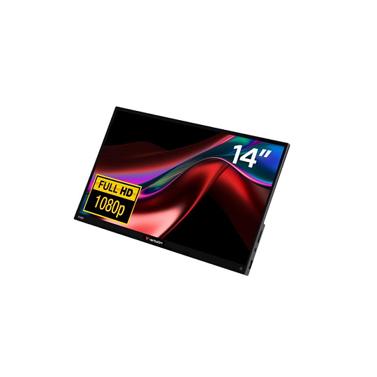 Verbatim Přenosný dotykový monitor 14" FHD LIGHT s powerbankou 5000mAh