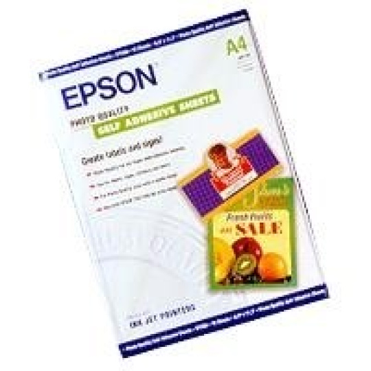 EPSON Paper A4 Photo Quality self-adhesive (10 sheets) EPSON Paper A4 Photo Quality self-adhesive (10 sheets)