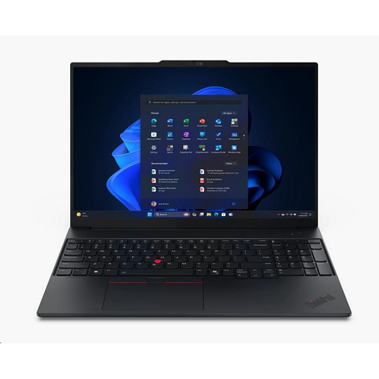 LENOVO NTB ThinkPad E16 Gen 3 - Intel Core 5 220U,16" WUXGA IPS,16GB,512SSD,HDMI,Int. Intel,W11P,3Y Onsite