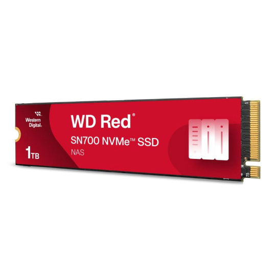 WD RED SSD NVMe 1TB PCIe SN700, Geb3 8GB/s, (R:3430/W:3000 MB/s) TBW 2000 WD RED SSD NVMe 1TB PCIe SN700, Geb3 8GB/s, (R:3430/W:3000 MB/s) TBW 2000