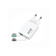WG - Síťová nabíječka 2x USB, 1x USB-C PD 20W + 1x USB-A QC3.0 18W, white