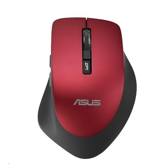ASUS WT425 Optická myš, bezdrátová, červená