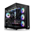 THERMALTAKE Case View 380 TG ARGB, ATX, Průhledná bočnice, 4x 120mm ARGB Fan, černá