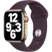 Apple Watch sportovní řemínek 45/44/42mm tmavě višňový