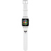 Karl Lagerfeld Choupette Head řemínek pro Apple Watch 42/44/45mm bílý