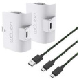 VENOM VS2874 Xbox Series S/X & One White High Capacity Twin Battery Pack + 3 meter cable