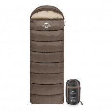 Naturehike U-serie spacák U350S 1700g - hnědý Naturehike U-serie spacák U350S 1700g - hnědý