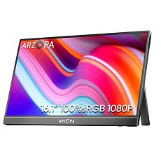 Arzopa Z1C Portable Monitor 16.1" IPS Full HD 1080p Metal Housing Přenosný monitor, černý Arzopa Z1C Portable Monitor 16.1" IPS Full HD 1080p Metal Housing Přenosný monitor, černý
