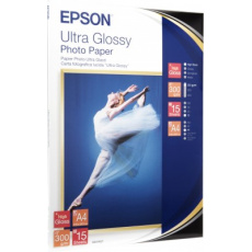 EPSON Paper A4 Ultra Glossy Photo (15 listů), 300g/m2 EPSON Paper A4 Ultra Glossy Photo (15 listů), 300g/m2
