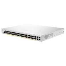 Cisco switch CBS350-48P-4G, 48xGbE RJ45, 4xSFP, PoE+, 370W