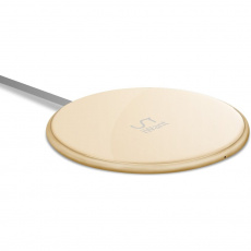 iWant ULTRASLIM bezdrátová nabíječka s rychlonabíjením 10/7,5W zlatá iWant ULTRASLIM bezdrátová nabíječka s rychlonabíjením 10/7,5W zlatá