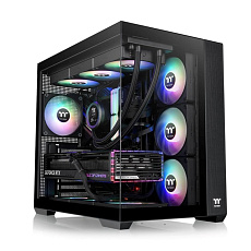 THERMALTAKE Case View 380 TG ARGB, ATX, Průhledná bočnice, 4x 120mm ARGB Fan, černá THERMALTAKE Case View 380 TG ARGB, ATX, Průhledná bočnice, 4x 120mm ARGB Fan, černá