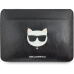 Karl Lagerfeld Choupette Head Embossed Computer Sleeve 16" černý