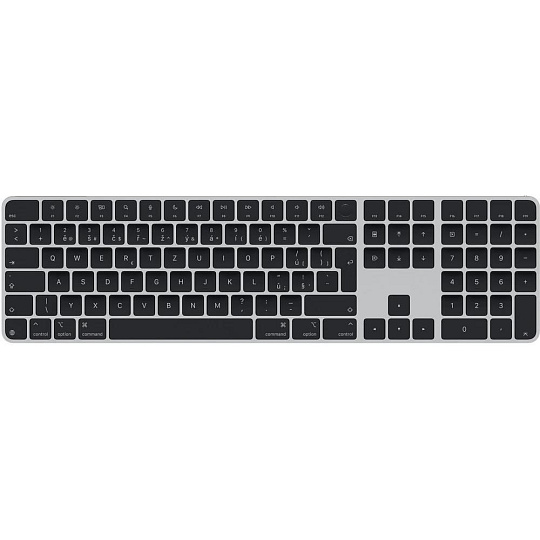 Apple Magic Keyboard (2024) w Touch ID and Numeric Keypad - Czech - Black Keys Apple Magic Keyboard (2024) w Touch ID and Numeric Keypad - Czech - Black Keys