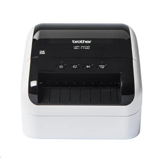 BAZAR - BROTHER tiskárna štítků QL-1100 - 101,6mm, termotisk, USB, Profesionální Tiskárna Štítků - Vestavěná řezačka - P