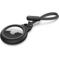 Belkin Secure holder pouzdro na AirTag se šňůrkou černé Belkin Secure holder pouzdro na AirTag se šňůrkou černé