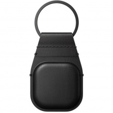 Nomad Leather Keychain pouzdro Apple Airtag černé