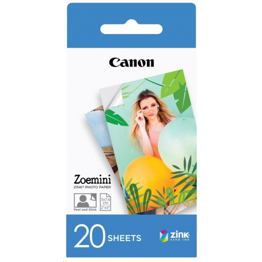 Canon ZINK PAPER ZP-2030 20 SHEETS EXP HB